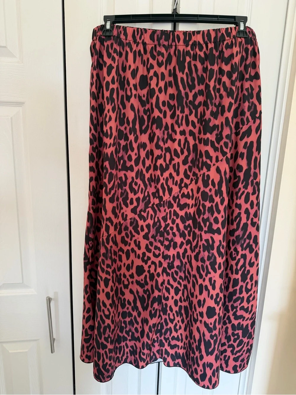 Women's Leopard Print Maxi Skirt